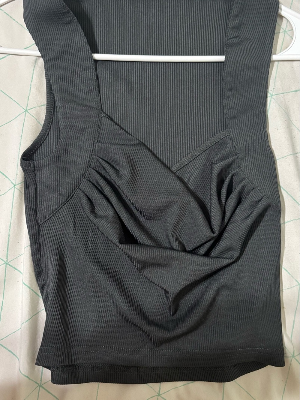 Cider Black Ribbed Tee - Picture 2 of 4
